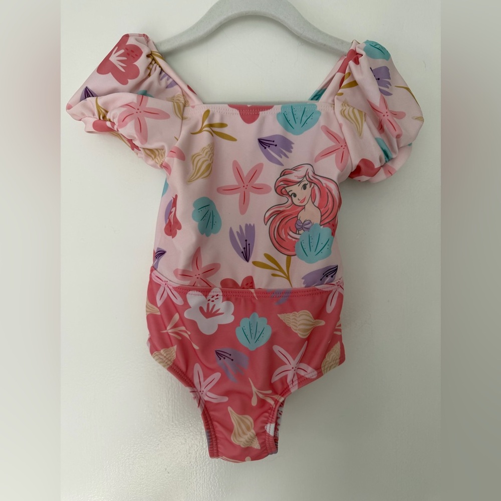 Disney Princess Little Mermaid One-Piece Swim size 18m